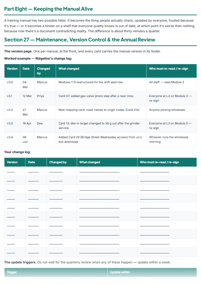 Employee Training Manual Template & Onboarding Kit (PDF) โ sample page 3