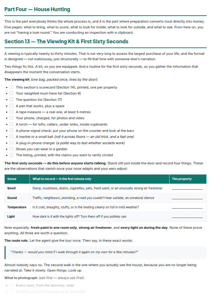 Home Buying Checklist & First-Time Buyer Workbook (PDF) โ sample page 2